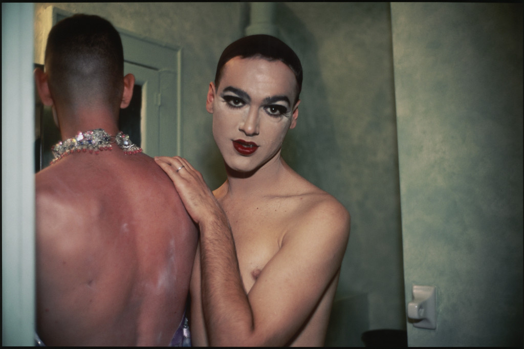 Jimmy Paulette and Tabboo! in the bathroom, NYC Nan Goldin (American, born in 1953) 1991 Photograph, Cibachrome print * Horace W. Goldsmith Foundation Fund for Photography © Nan Goldin * Photograph © Museum of Fine Arts, Boston